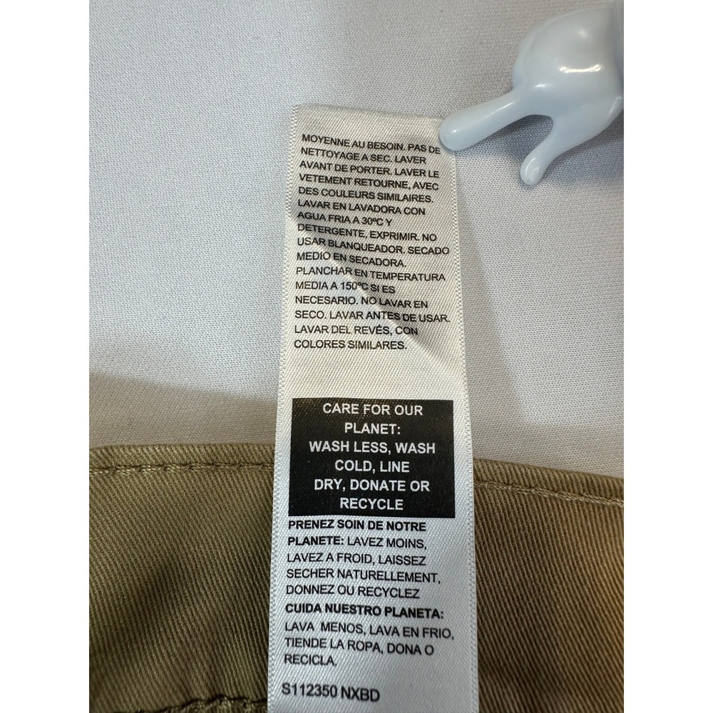 Signature by Levi Strauss Men's Athletic Tech Khaki Pants 34x32 Athletic Fit NEW - Picture 13 of 15